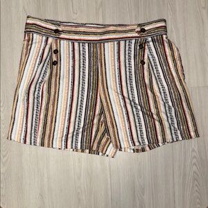ROBERT LOUIS multicolor Striped Women's Shorts